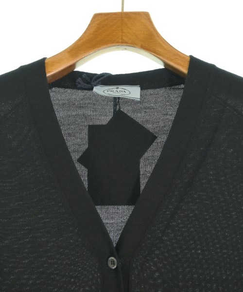 PRADA（プラダ）カーディガン 黒 サイズ:42(M位) レディース/2200631341048