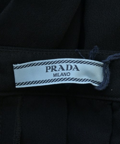 PRADA（プラダ）ひざ丈スカート 紺 サイズ:38(S位) レディース/2200631341079