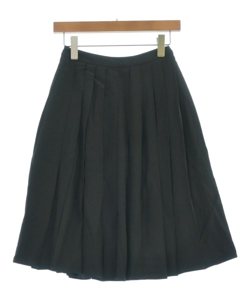 PRADA（プラダ）ひざ丈スカート 紺 サイズ:36(XS位) レディース/2200631341086