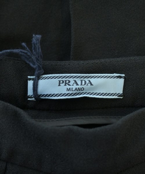 PRADA（プラダ）ひざ丈スカート 紺 サイズ:36(XS位) レディース/2200631341086