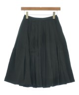 PRADA（プラダ）ひざ丈スカート 紺 サイズ:36(XS位) レディース/2200631341086