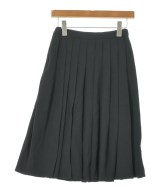 PRADA（プラダ）ひざ丈スカート 黒 サイズ:36(XS位) レディース/2200631341093
