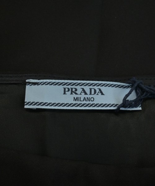 PRADA（プラダ）ひざ丈スカート 黒 サイズ:40(M位) レディース/2200631341109