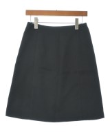 PRADA（プラダ）ひざ丈スカート 黒 サイズ:40(M位) レディース/2200631341109