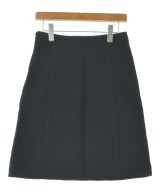 PRADA（プラダ）ひざ丈スカート 黒 サイズ:40(M位) レディース/2200631341116