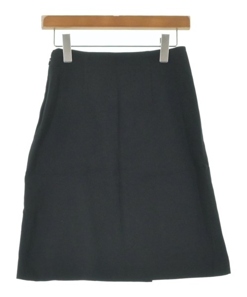 PRADA（プラダ）ひざ丈スカート 黒 サイズ:36(XS位) レディース/2200631341123