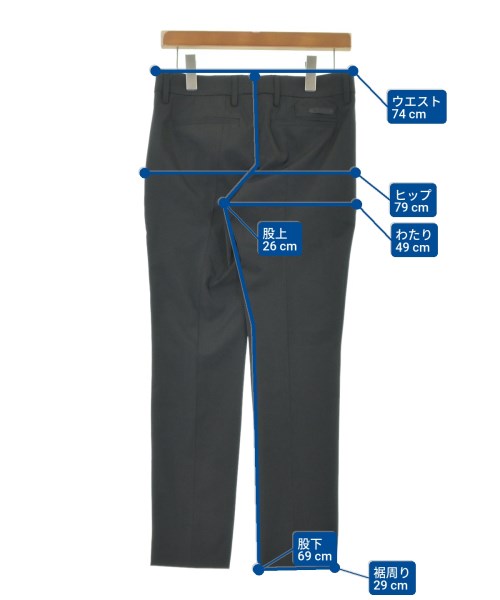 PRADA（プラダ）スラックス 黒 サイズ:38(S位) レディース/2200631341130