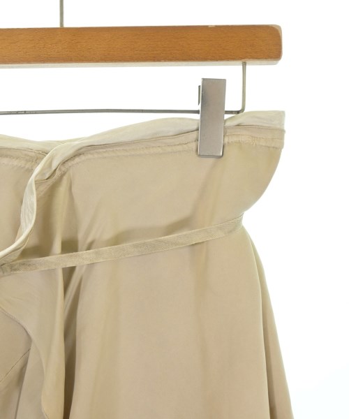 PRADA（プラダ）ひざ丈スカート ベージュ サイズ:40(M位) レディース/2200631878124
