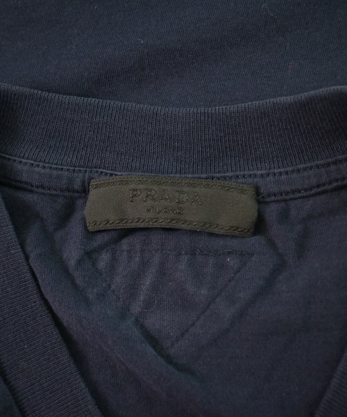 PRADA（プラダ）Tシャツ・カットソー 紺 サイズ:XS メンズ/2200612804067
