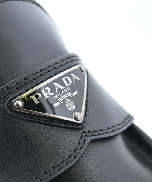 PRADA（プラダ）ビジネス・ドレスシューズ 黒 サイズ:6 1/2(25.5cm位) メンズ/2200632491018