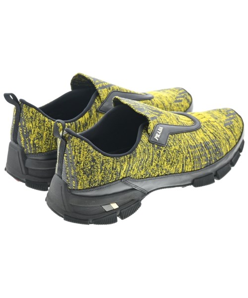 PRADA（プラダ）スニーカー 黄 サイズ:8(27cm位) メンズ/2200632564026