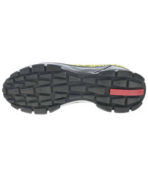 PRADA（プラダ）スニーカー 黄 サイズ:8(27cm位) メンズ/2200632564026