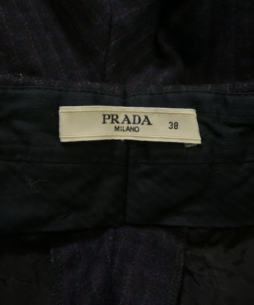 PRADA（プラダ）スラックス 紫 サイズ:38(S位) レディース/2200632864058