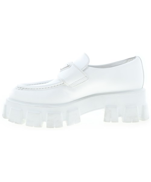 PRADA（プラダ）ドレスシューズ/ローファー 白 サイズ:EU37(23.5cm位) レディース/2200633185107