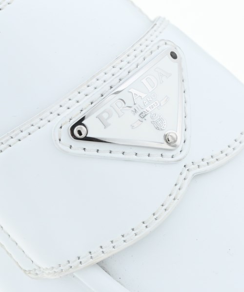 PRADA（プラダ）ドレスシューズ/ローファー 白 サイズ:EU37(23.5cm位) レディース/2200633185107
