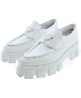 PRADA（プラダ）ドレスシューズ/ローファー 白 サイズ:EU37(23.5cm位) レディース/2200633185107
