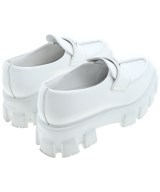 PRADA（プラダ）ドレスシューズ/ローファー 白 サイズ:EU37(23.5cm位) レディース/2200633185107