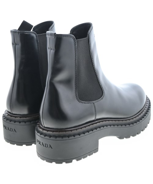 PRADA（プラダ）ブーツ 黒 サイズ:UK9(27.5cm位) メンズ/2200633193010