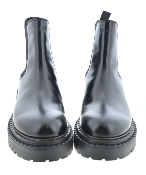 PRADA（プラダ）ブーツ 黒 サイズ:UK9(27.5cm位) メンズ/2200633193010