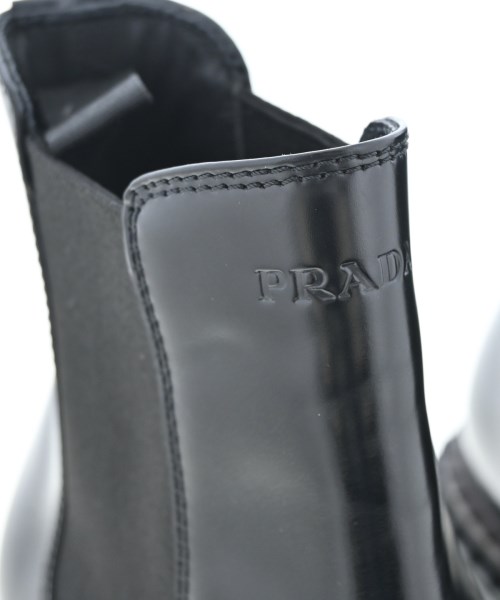 PRADA（プラダ）ブーツ 黒 サイズ:UK9(27.5cm位) メンズ/2200633193010