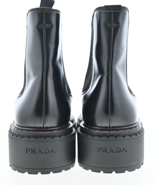 PRADA（プラダ）ブーツ 黒 サイズ:UK9(27.5cm位) メンズ/2200633193010
