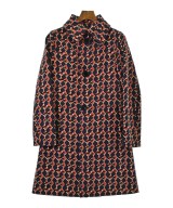 PRADA（プラダ）ステンカラーコート 紺 サイズ:48(L位) メンズ/2200632964017