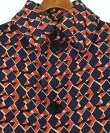 PRADA（プラダ）ステンカラーコート 紺 サイズ:48(L位) メンズ/2200632964017