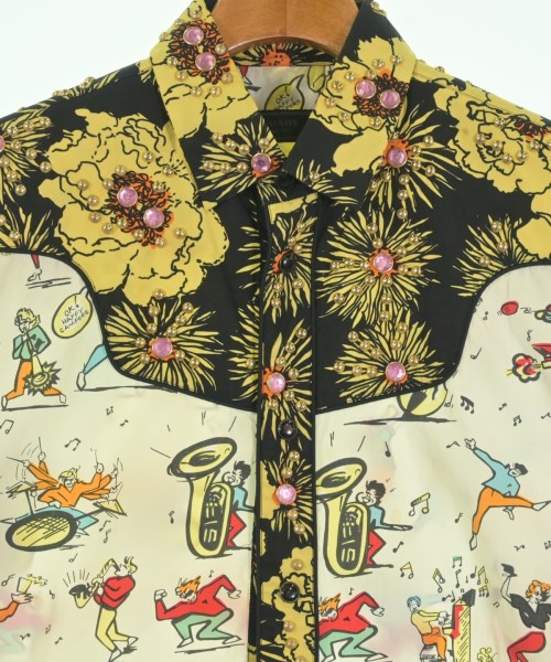 PRADA（プラダ）カジュアルシャツ 白 サイズ:15 1/2(M位) メンズ/2200632964024