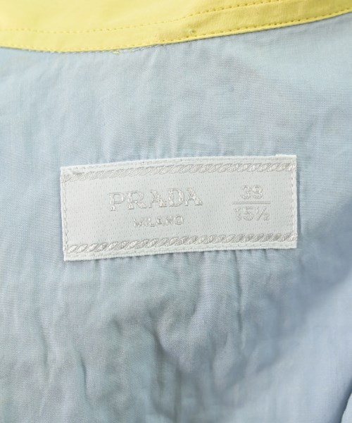 PRADA（プラダ）カジュアルシャツ 青 サイズ:39(M位) メンズ/2200632964031
