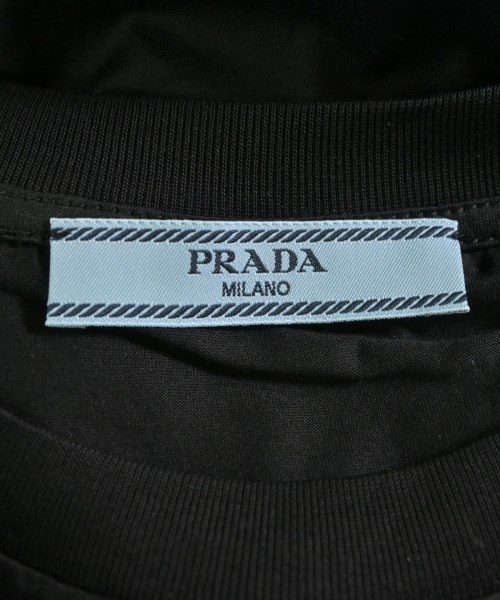 PRADA（プラダ）Tシャツ・カットソー 黒 サイズ:S レディース/2200633032081