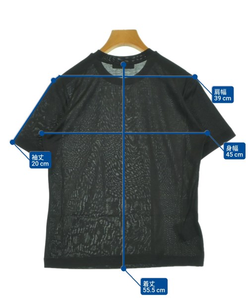 PRADA（プラダ）Tシャツ・カットソー 黒 サイズ:S レディース/2200633032081