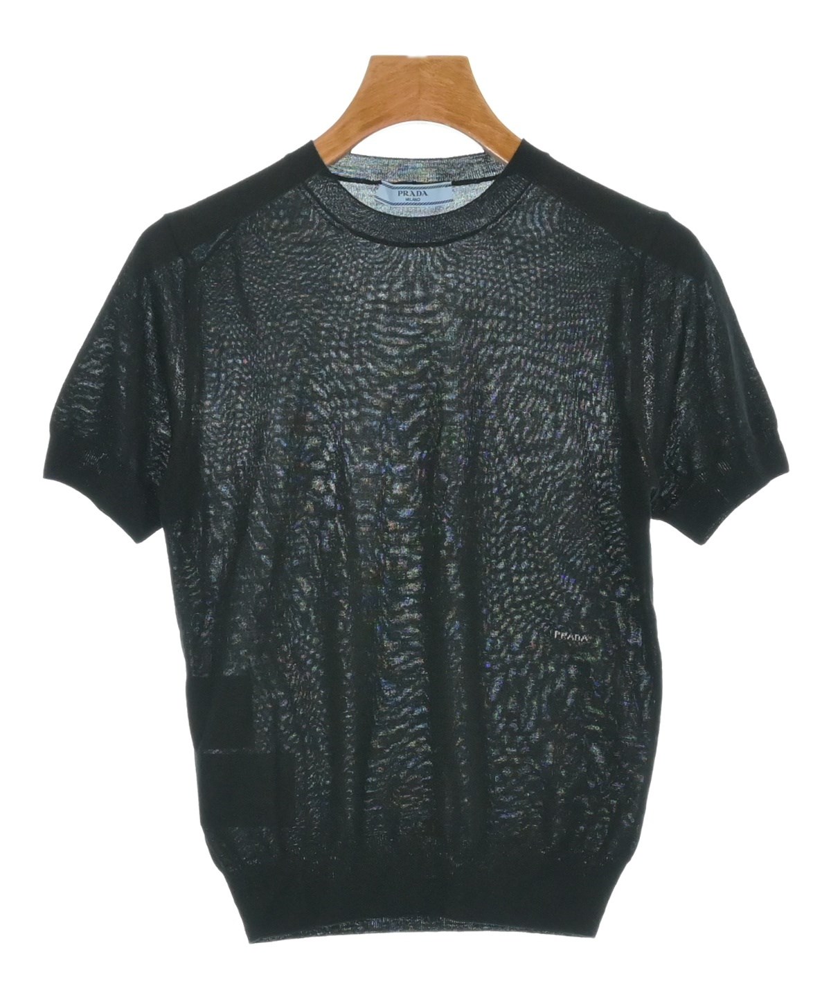 PRADA（プラダ）ニット・セーター 黒 サイズ:36(XS位) レディース