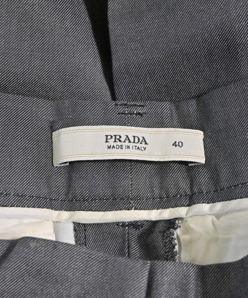 PRADA（プラダ）スラックス グレー サイズ:40(M位) レディース