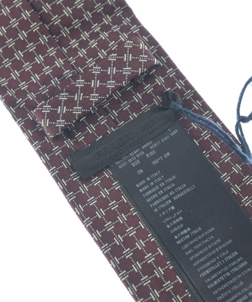 PRADA（プラダ）ネクタイ 赤 サイズ:- メンズ/2200633834258