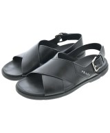 PRADA（プラダ）サンダル 黒 サイズ:6(25cm位) メンズ/2200633837013