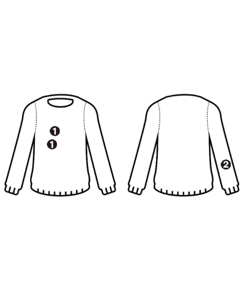 PRADA（プラダ）ニット・セーター 青 サイズ:46(M位) メンズ/2200633975012