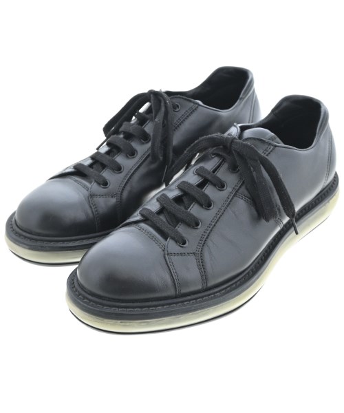 PRADA（プラダ）スニーカー 黒 サイズ:7(27.5cm位) メンズ/2200630242100