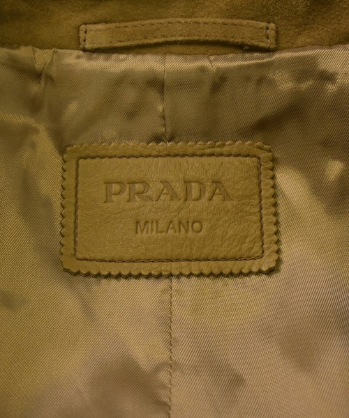 PRADA（プラダ）ブルゾン ベージュ サイズ:48(L位) メンズ/2200634130021