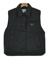 PRADA（プラダ）ベスト 黒 サイズ:44(L位) レディース/2200634130045
