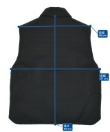 PRADA（プラダ）ベスト 黒 サイズ:44(L位) レディース/2200634130045