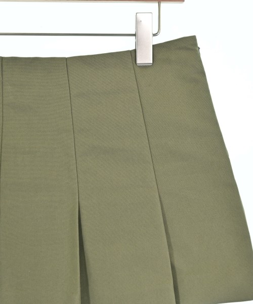 PRADA（プラダ）ミニスカート カーキ サイズ:40(M位) レディース/2200634130076