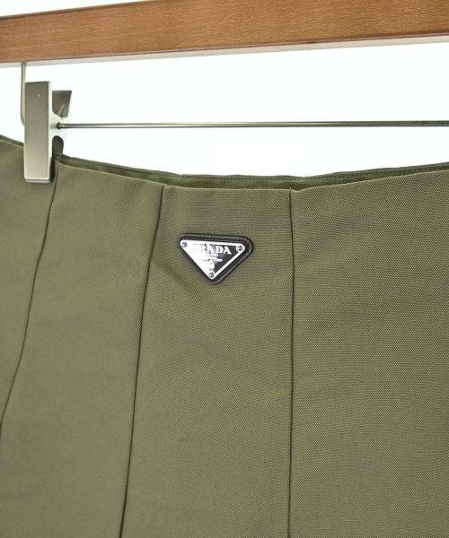 PRADA（プラダ）ミニスカート カーキ サイズ:40(M位) レディース/2200634130076