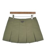 PRADA（プラダ）ミニスカート カーキ サイズ:40(M位) レディース/2200634130076