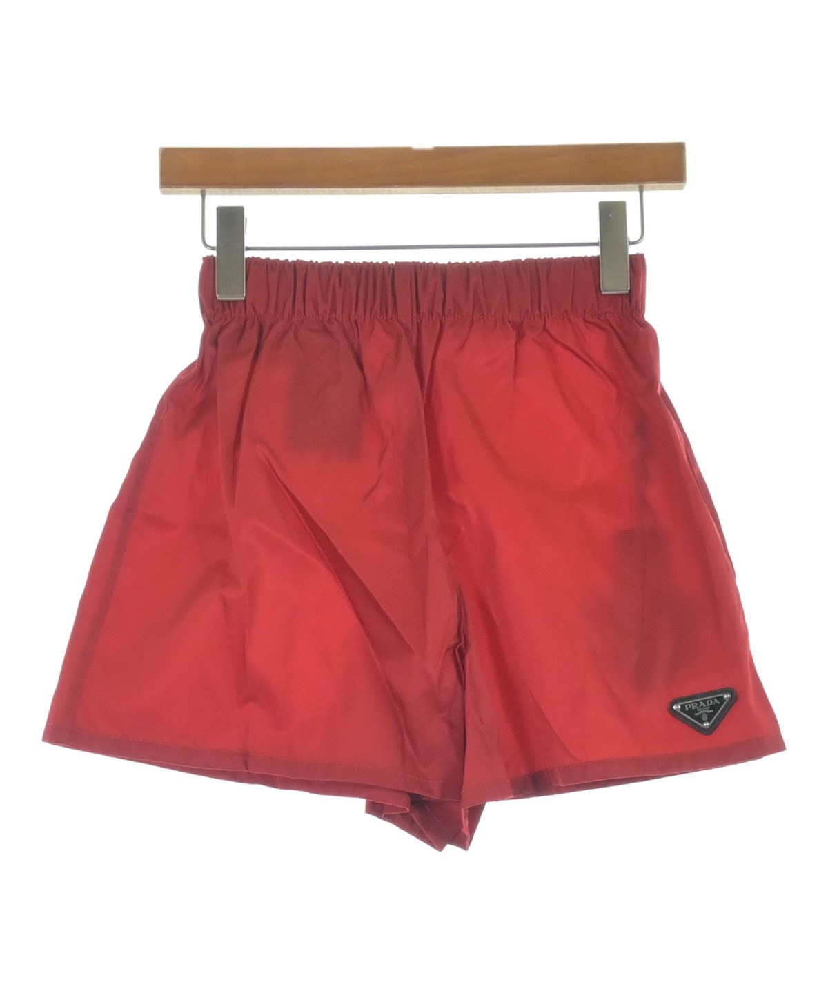 【最終価格】Prada ブルデニム ショートパンツ 新作* PRADA *レディース ハイライズ デニムショートパンツ 青 (PRADA