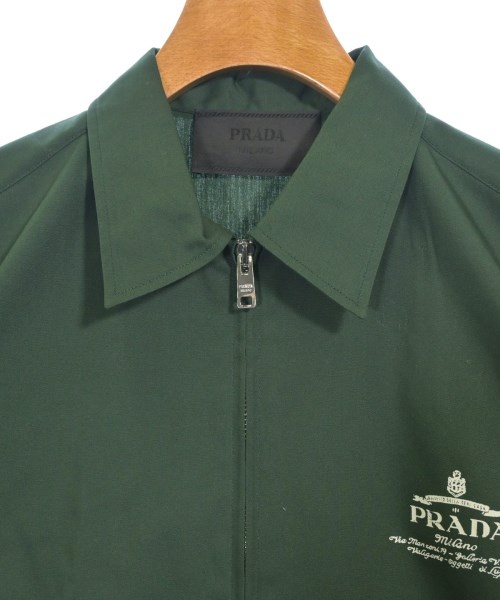 PRADA（プラダ）カジュアルシャツ 緑 サイズ:XS メンズ/2200634161025
