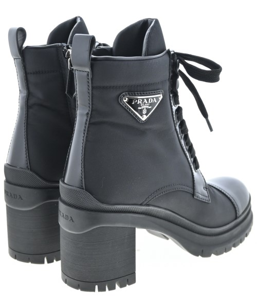 PRADA（プラダ）ブーツ 黒 サイズ:EU35 1/2(22cm位) レディース/2200602720179