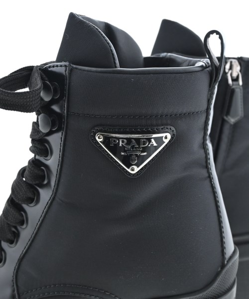 PRADA（プラダ）ブーツ 黒 サイズ:EU35 1/2(22cm位) レディース/2200602720179