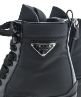 PRADA（プラダ）ブーツ 黒 サイズ:EU35 1/2(22cm位) レディース/2200602720179
