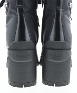 PRADA（プラダ）ブーツ 黒 サイズ:EU35 1/2(22cm位) レディース/2200602720179