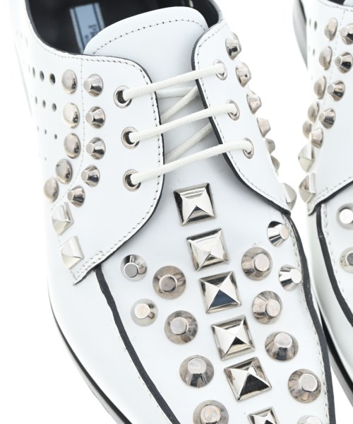 PRADA（プラダ）ビジネス・ドレスシューズ 白 サイズ:EU39(25.5cm位) レディース/2200553133349